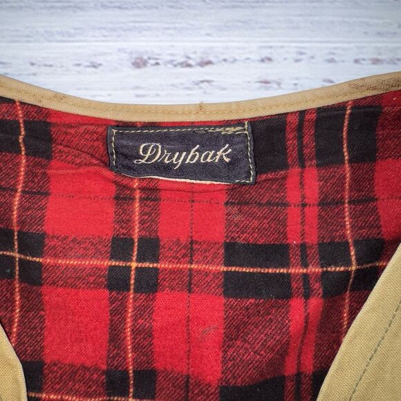 Vintage Drybak Canvas Hunting Shooting Vest Size M/L 12 Shell Pockets - Picture 2 of 9